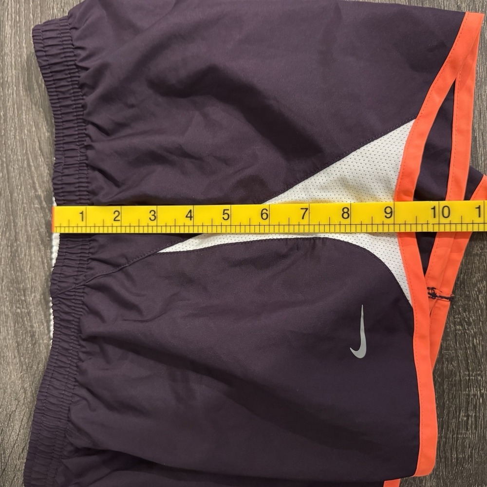 Nike Women's Dri FIT Tempo Running Shorts Small Purple 3" Lined - Picture 4 of 11